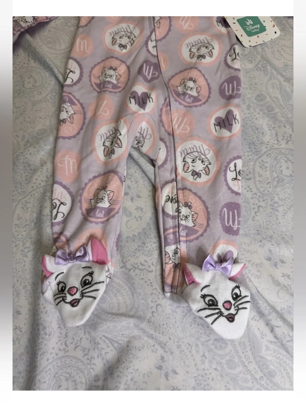 Disney Baby The Aristocats Marie Infant Sleeper